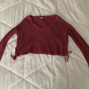 Garage cropped sweater